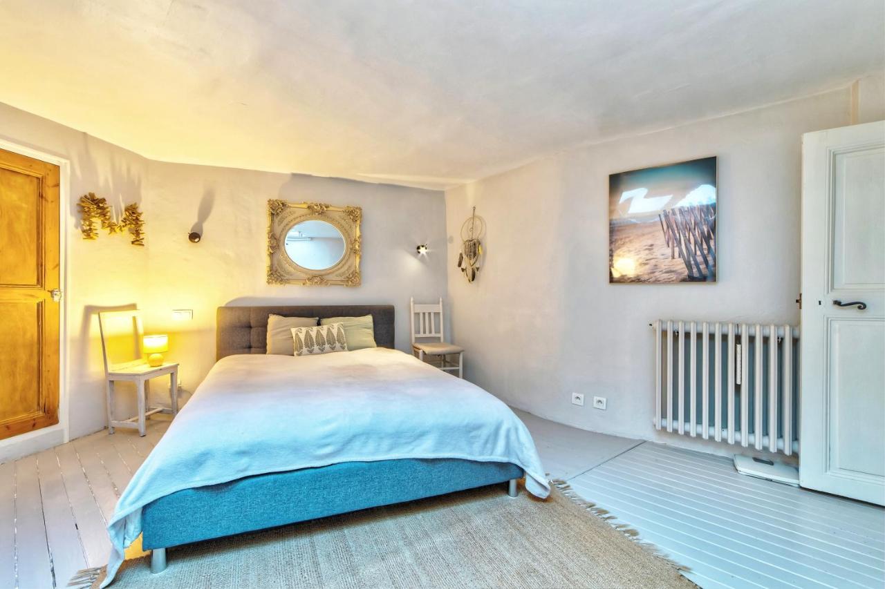 Townhouse Mougins In The Old Village, Fantastic View, Sea And Mountains 외부 사진